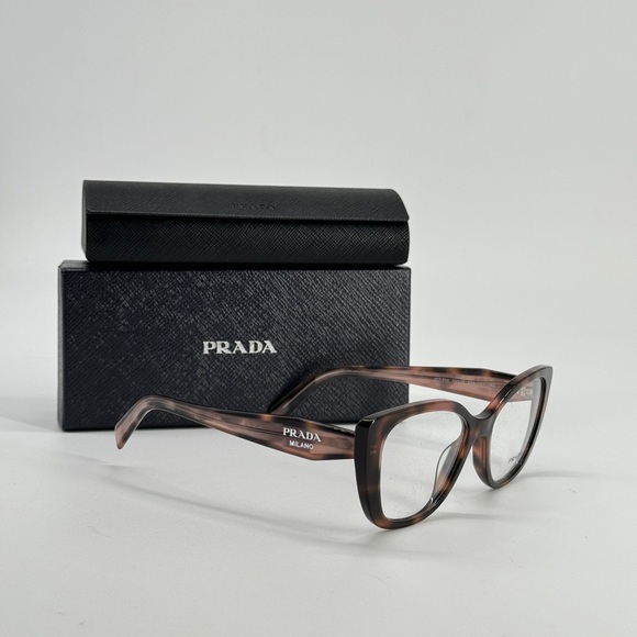 Prada Accessories - Prada Eyeglasses Frame VPR BO4 Size
53/17 Brown